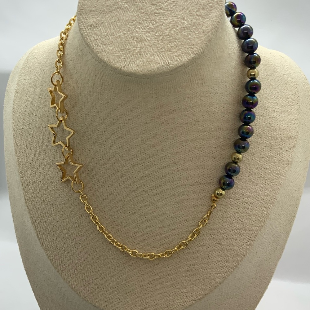 Ruby & Ry Beads and chain Necklace